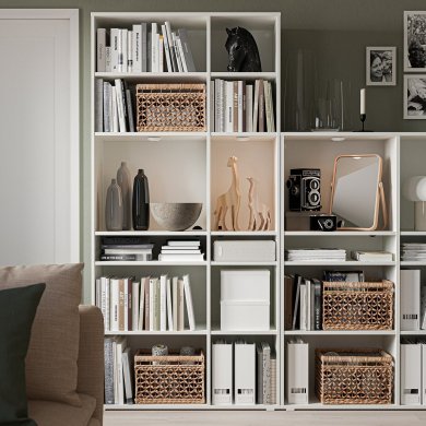 IKEA Стеллаж VIHALS Белый (ИКЕА ВИХАЛС) 70483274 фото - 2