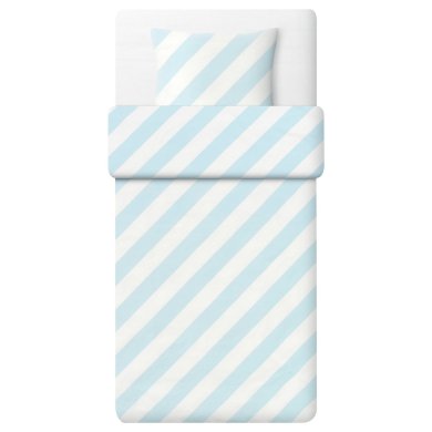 IKEA Комплект постельного белья SLOJSILJA 150x200 см Принт (ИКЕА СЛОЙСИЛЯ) 30561396 фото - 2