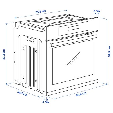 Духовой шкаф KULINARISK - 23 IKEA Духовой шкаф KULINARISK (ИКЕА KULINARISK) 70421059 фото - 23