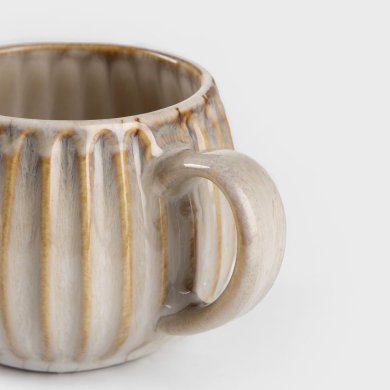 Кружка Homla ALMOS 380 мл Бежевий 231345 фото - 3