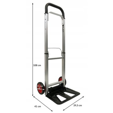 Тележка Kontrast WT001 80 кг Серебристый 5.18.27612 фото - 11