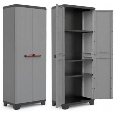 Садовый шкаф Keter/Kis ARMADIO ALTO STILO Серый - 3 Садовый шкаф Keter/Kis ARMADIO ALTO STILO Серый 241058 фото - 3