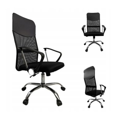 Офисное кресло Kontrast KB101 Черный - 2 Офисное кресло Kontrast KB101 Черный 5.90.21122 фото - 2