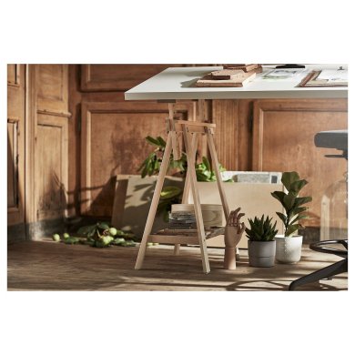 IKEA Ніжка для столу регульована MITTBACK 70-93 см Береза (ИКЕА РУЧКА) 30459997 фото - 7