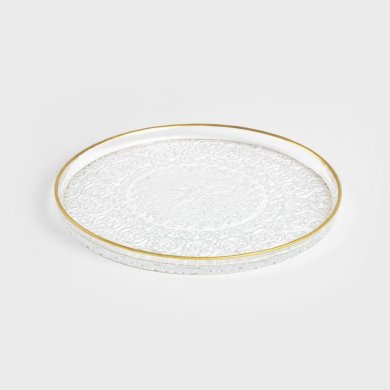 Тарілка Homla VITRIO 21 см Прозорий 234088 фото - 2