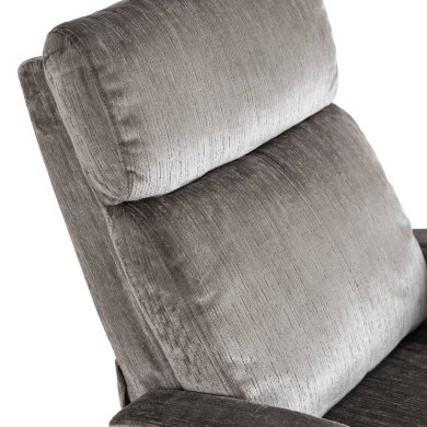 Кресло мягкое раскладное с реклайнером Mebel Elit DANNY Welur Серый - 9 Кресло мягкое раскладное с реклайнером Mebel Elit DANNY Welur Серый ME.DANNY/P/V/FW фото - 9