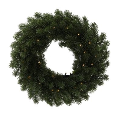 Рождественский венок Chomik 40 LED Зеленый LED4239 фото - 2