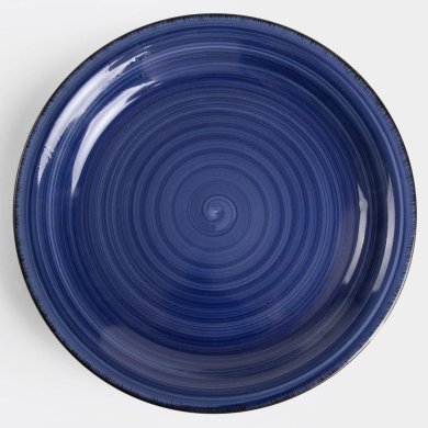 Набор обеденных тарелок Homla OBLAN 27 см 4 шт Синий 230164 фото - 2