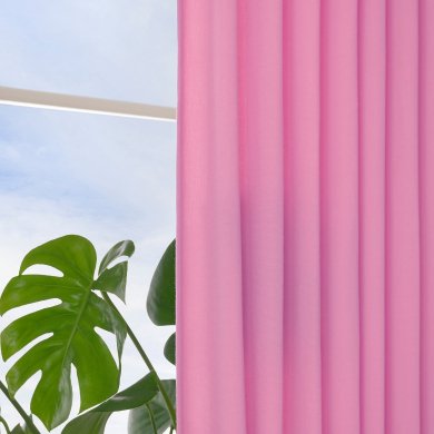 Штора GINSTMOTT 145х300 см 2 шт Рожевий - 2 IKEA Штора GINSTMOTT 145х300 см 2 шт Рожевий (ИКЕА ГИНСТОТТ) 50597182 фото - 2