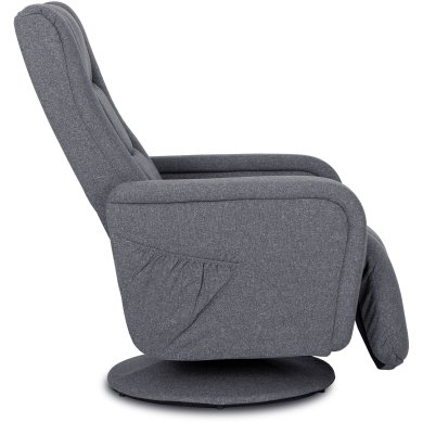 Крісло м'яке розкладне масажне з реклайнером Mebel Elit SPIKE 2 Темно-сірий ME.SPIKE2/CP/T/FW фото - 5