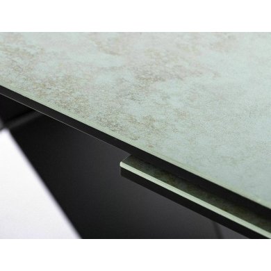 Розкладний обідній стіл Signal WESTIN Ceramic Marmur Бірюзовий WESTINTUC160 фото - 4