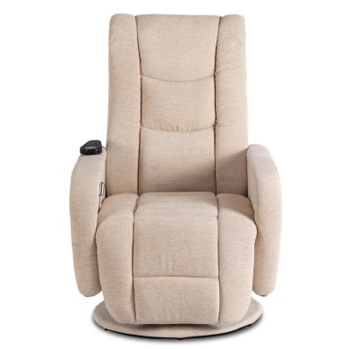 Крісло м'яке розкладне масажне з реклайнером Mebel Elit SPIKE 2 Бежевий ME.SPIKE2/BZ/T/FW фото - 4