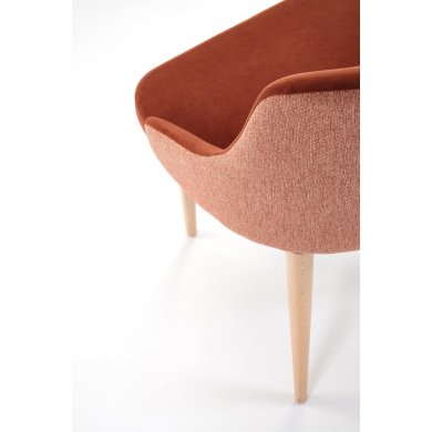 Обеденный стул поворотный Halmar MALAGA Корица V-PL-N-MALAGA-MAVEL44/STELAR54 фото - 10