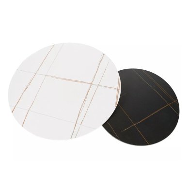Комплект журнальных столов Signal FERRANTE D Ceramic Marmur 2 шт Белый FERRANTEBBCC фото - 4