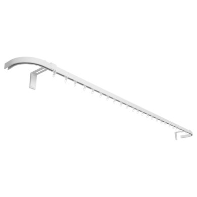 IKEA Кутовий профільний карниз VIDGA 12+140+12 см Білий (ИКЕА ВИДГА) 59428260 фото - 3