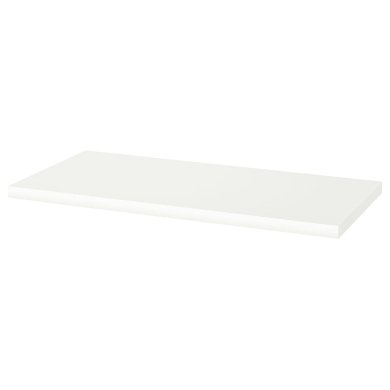 IKEA УЦЕНКА Столешница LINNMON 100x45 см Белый brak/00596217