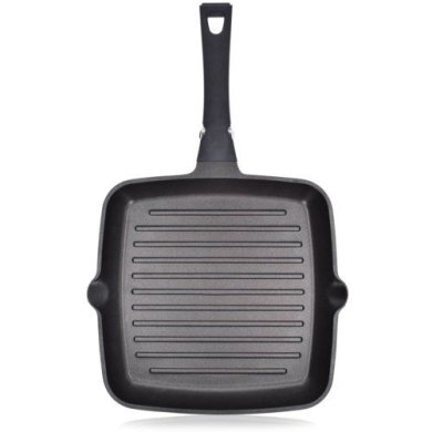 Сковорода-гриль Duka Frei 28 см | Черный - 4 Сковорода-гриль Duka Frei 28 см | Черный 1216041 фото - 4