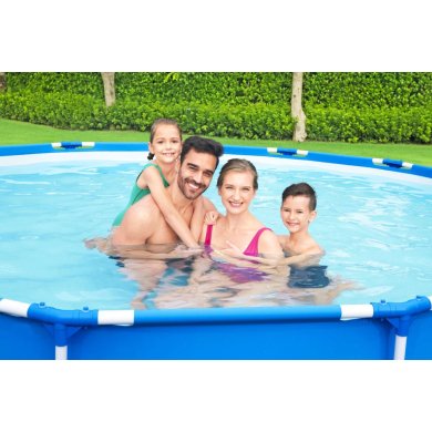 Каркасный бассейн Bestway 56681 STEEL PRO 366x76 см Синий BES56681 фото - 6