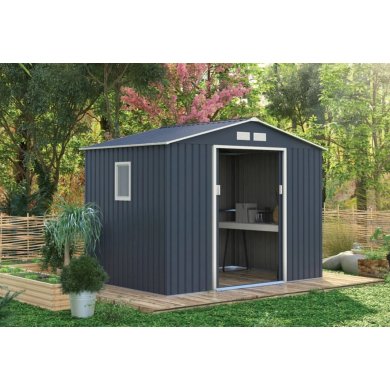 Садовый домик Corciano ARCHER PLUS C 277x191x212 см Серый 5901721052352 фото - 8