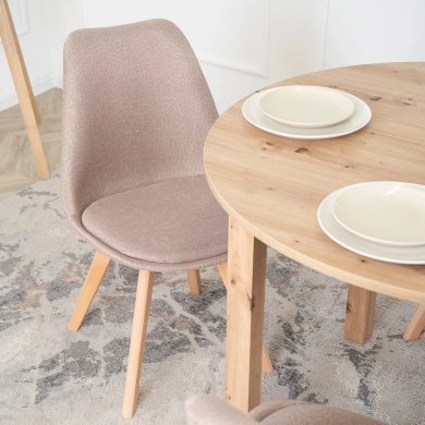 Обеденный стул Mebel Elit NEVEL Бежевый ME.NEVEL/BZ/D/T/K фото - 6