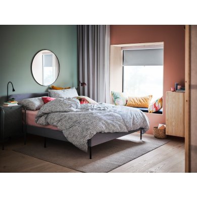 IKEA Комплект постельного белья TRADKRASSULA (ИКЕА TRÄDKRASSULA) 50392840 фото - 10