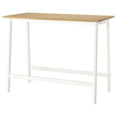 IKEA Письменный стол для работы сидя/стоя MITTZON Дуб (ИКЕА МИЦОН) 39533064