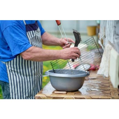 Щетка-скребок для чистки гриля Garden Line BBQ5788 Черный BBQ5788 фото - 4