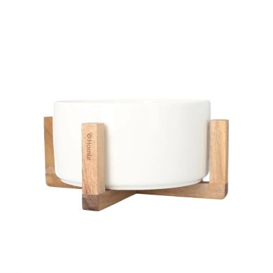 Салатник на подставке Homla FINCAN 20 см Белый 215962 фото - 2