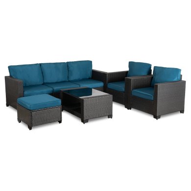 Комплект садових меблів Mebel Elit OLYMPIA Сірий ME.OLYMPIA/CBR/RT/OGR/ZES фото - 2