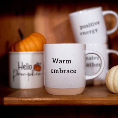 Кухоль Homla MOLINA 470 мл Білий - 3 Кухоль Homla MOLINA 470 мл Білий 230137 фото - 3