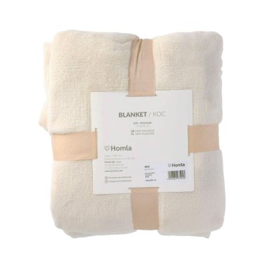 Плед Homla ROTE 150x200 см Бежевий 162925 фото - 4