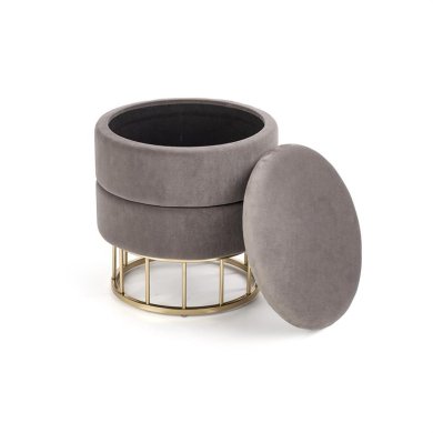 Пуф Halmar Minty Сірий V-CH-MINTY-PUFA-POPIEL фото - 2