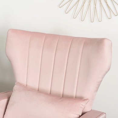 Кресло мягкое Mebel Elit DIANA Welur Розовый ME.DIANA/JR/ZL/V/FW фото - 10