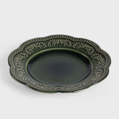 Десертная тарелка Homla SALTIS 20 см Зеленый 230824 фото - 3