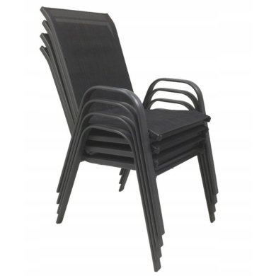 Садовый стул Kontrast MAJORKA Черный - 3 Садовый стул Kontrast MAJORKA Черный 5.03.27064 фото - 3