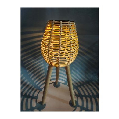 Декоративний світильник на сонячній батареї Garden Line LAP6068 Бежевий LAP6068 фото - 2