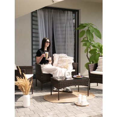 Комплект садових меблів Garden Line SAD1408 Коричневий SAD1408 фото - 6