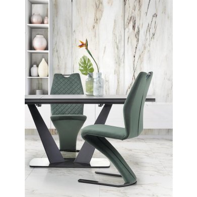 Розкладний обідній стіл Halmar FANGOR Попелястий V-CH-FANGOR-ST фото - 12