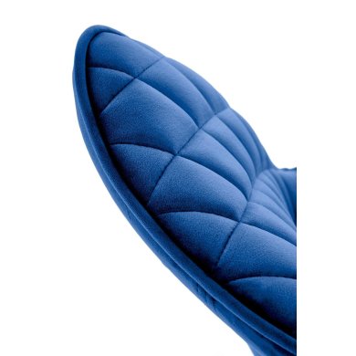 Обідній стілець поворотний Halmar K520 Синій V-CH-K/520-KR-GRANATOWY фото - 9