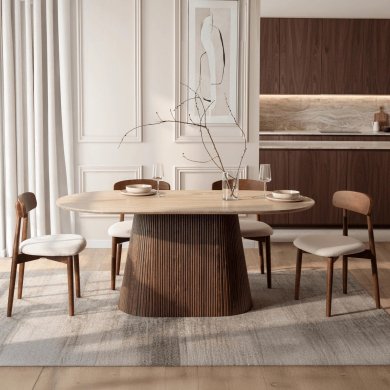 Обеденный стол Mebel Elit GIANNI Травертин ME.GIANNI/TRAW/O/S фото - 7