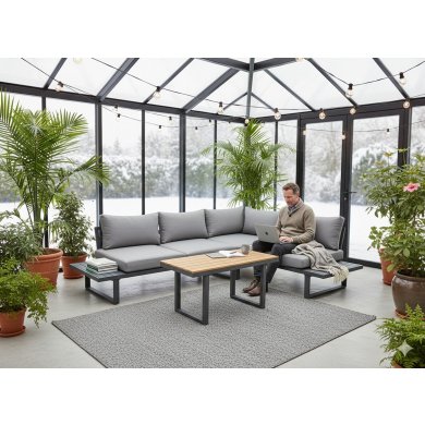 Комплект садовой мебели Garden Line BOGOTA Серый ALM1142 фото - 9