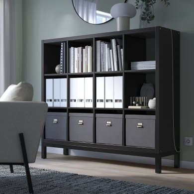 IKEA Стелаж KALLAX Коричневий (ИКЕА КАЛЛАКС) 39442691 фото - 3