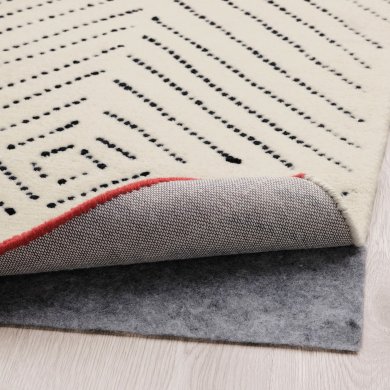 IKEA Ковер UNDERVISNING 170х240 см Кремовый (ИКЕА ПОДВИДЕНИЕ) 50560065 фото - 2