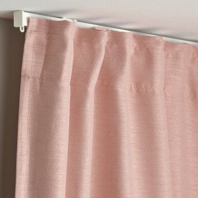 IKEA Штори VILBORG 145x300 см 2 шт Рожевий (ИКЕА ВИЛЬБОРГ) 50586013 фото - 6