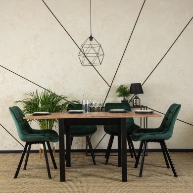 Обідній стілець Mebel Elit RICK Welur Зелений - 7 Обідній стілець Mebel Elit RICK Welur Зелений ME.RICK/Z/V/K фото - 7