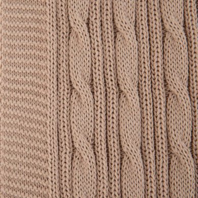 Плед Homla NEW MJOLBY 130х170 см Бежевый 218834 фото - 4