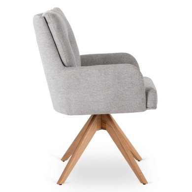 Обеденный стул поворотный Mebel Elit BIANCO Серый ME.BIANCO/P/T/K фото - 3