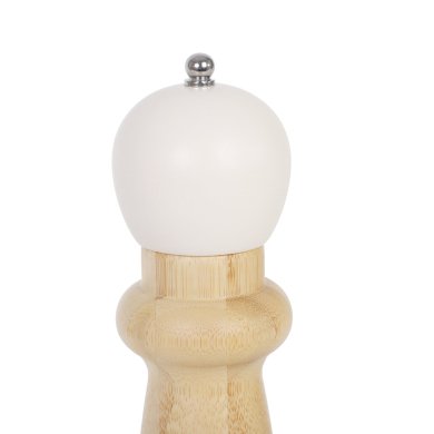 Млинок для спецій Homla BAMBOU 26x6 см | Дерево / Білий 213919 фото - 2