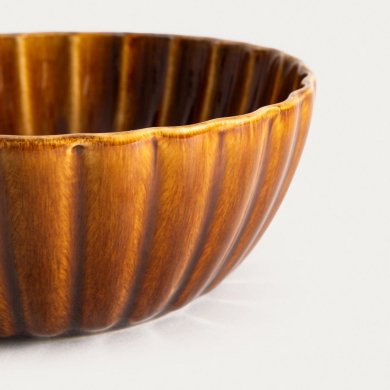 Миска Homla MELIDA 16 см Бурштиновий 241356 фото - 3