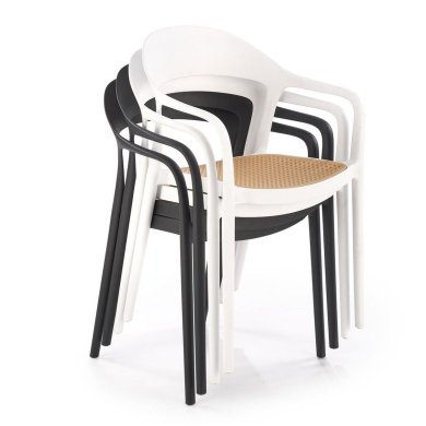 Садовый стул Halmar K530 Черный - 9 Садовый стул Halmar K530 Черный V-CH-K/530-KR-CZARNY фото - 9